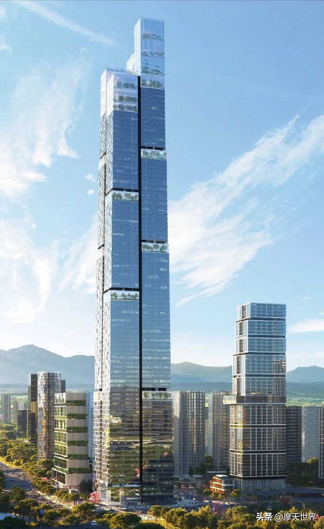 截止2024年4月我國啟動建造的15座400米以上摩天樓最新進度(圖17)