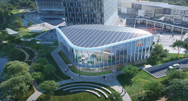 九游體育：中建東方裝飾取得用于建筑幕墻格柵網安裝的角度調節固定裝置專利方便格柵網安裝