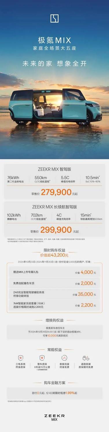 極氪 MIX：重塑家庭出行開啟帶娃新篇