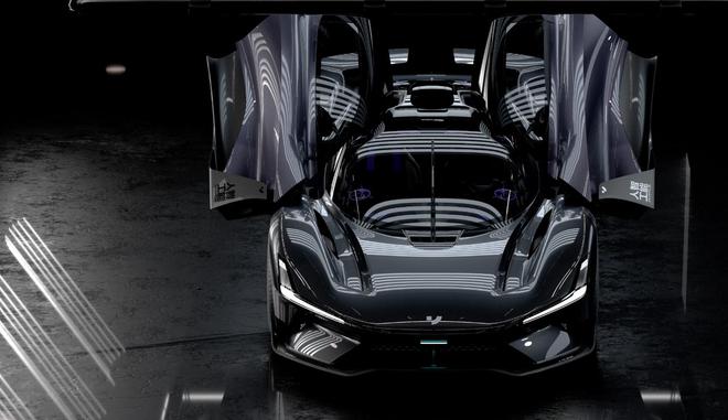 極越首款AI智駕超跑ROBO X廣州車展全球首發(圖2)