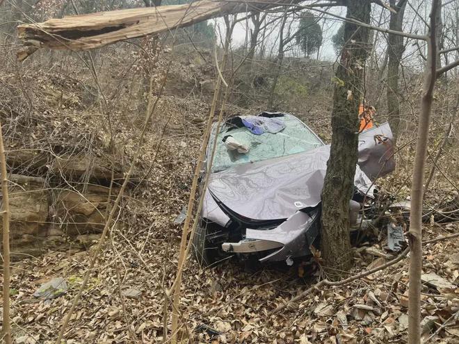 小米SU7墜崖近30米！2歲娃在車內毫發無傷車主：新車還選它