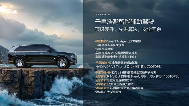 新能源時代旗艦SUV極氪9X首搭豪華電混專屬架構浩瀚-S(圖21)