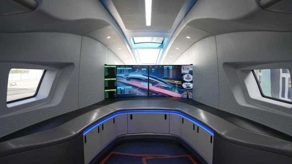 600公里時速超導電動高速磁浮列車亮相：定位跨省點對點交通工具具備全自動駕駛功能(圖2)
