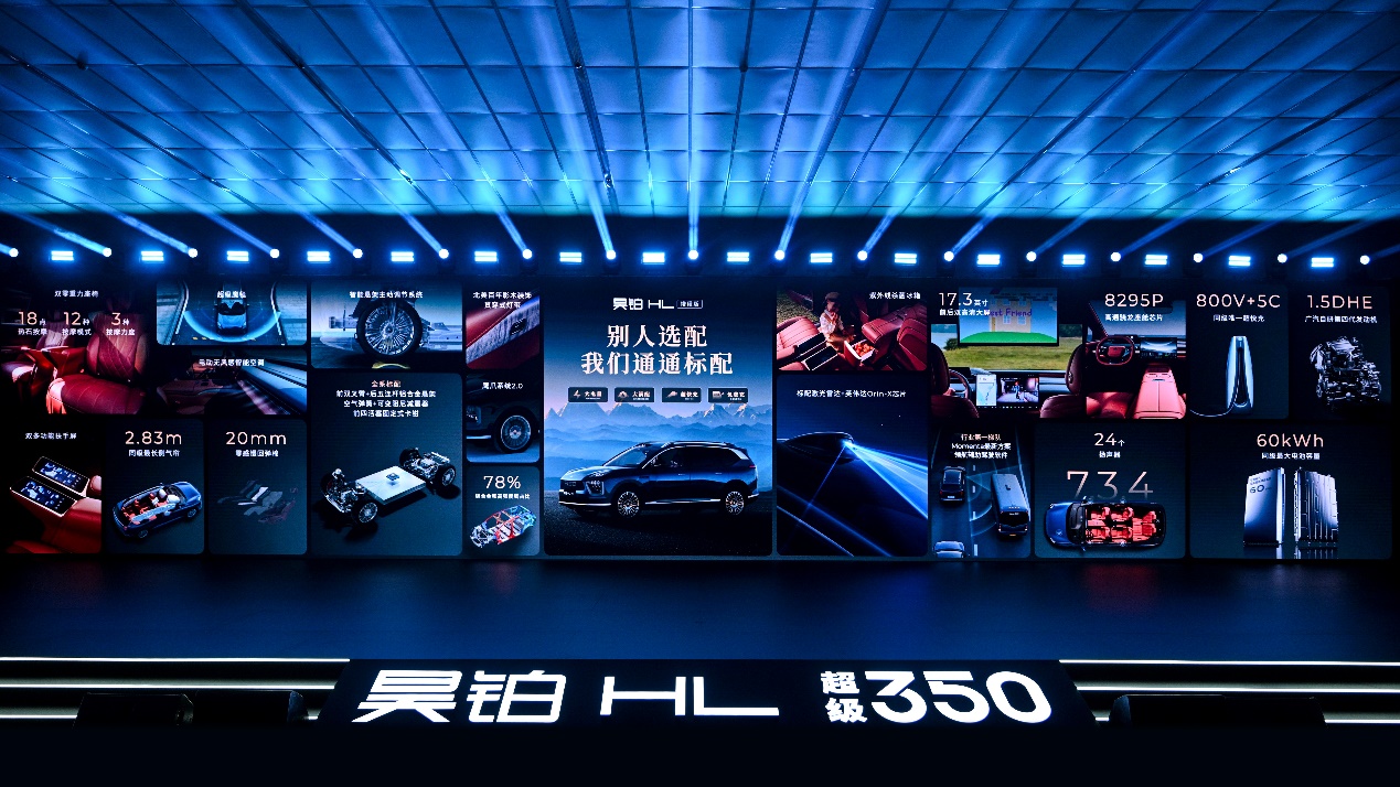 九游app：廣汽昊鉑HL增程版：售價2698萬起用實力改寫新能源SUV競爭規則(圖5)