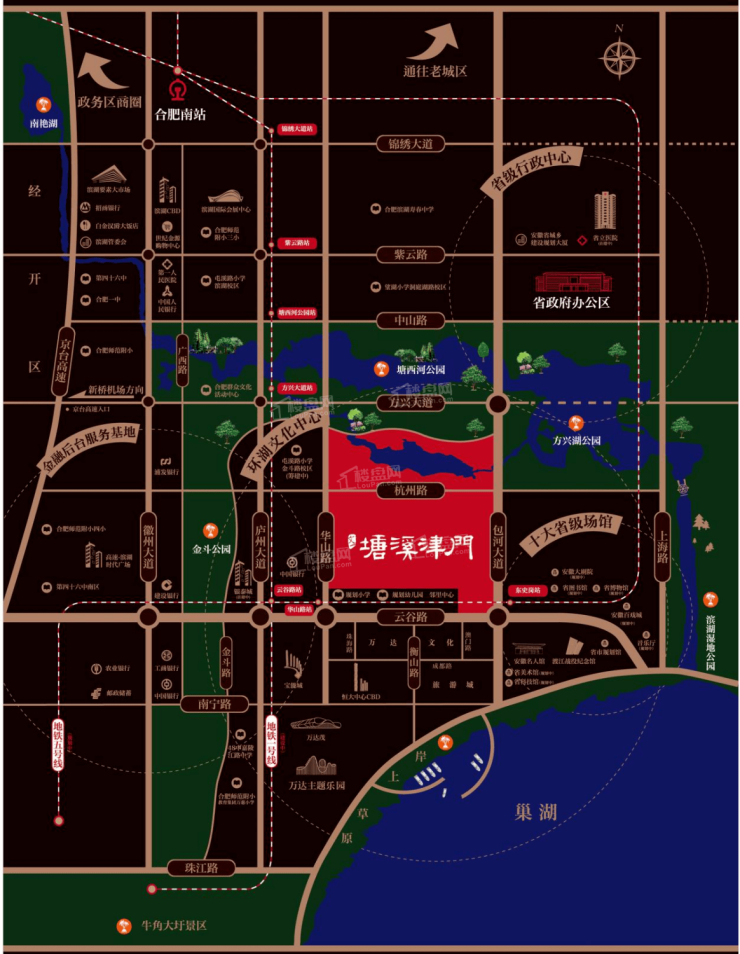 合肥濱湖區在售新房價格-價格優惠-樓盤排行榜