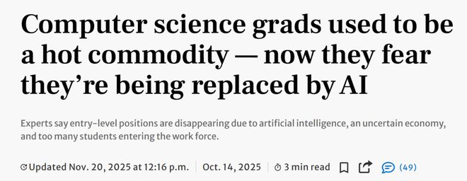 九游app：美國碼農正被AI「大屠殺」！Karpathy驚呼26屆畢業生崩潰(圖7)